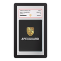 ApexGuard Magnetic Aluminum Matte Black Slab Protector for PSA Graded Cards